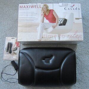 Casada Maxiwell I Black Massage Cushion CMK-141 - Made In Germany - Tested-Works